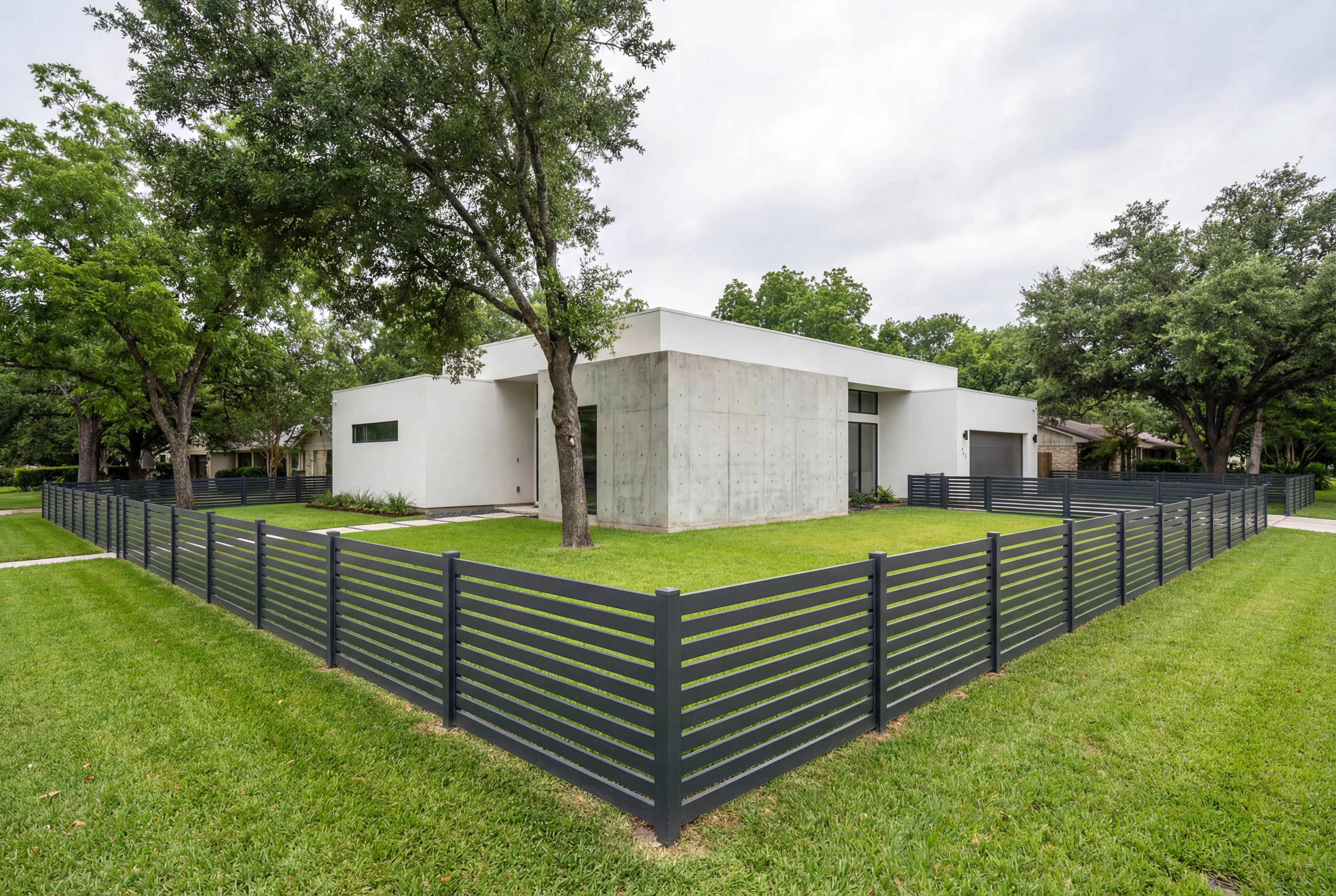 Aluminijska ograda — MAL-MONT realizacija