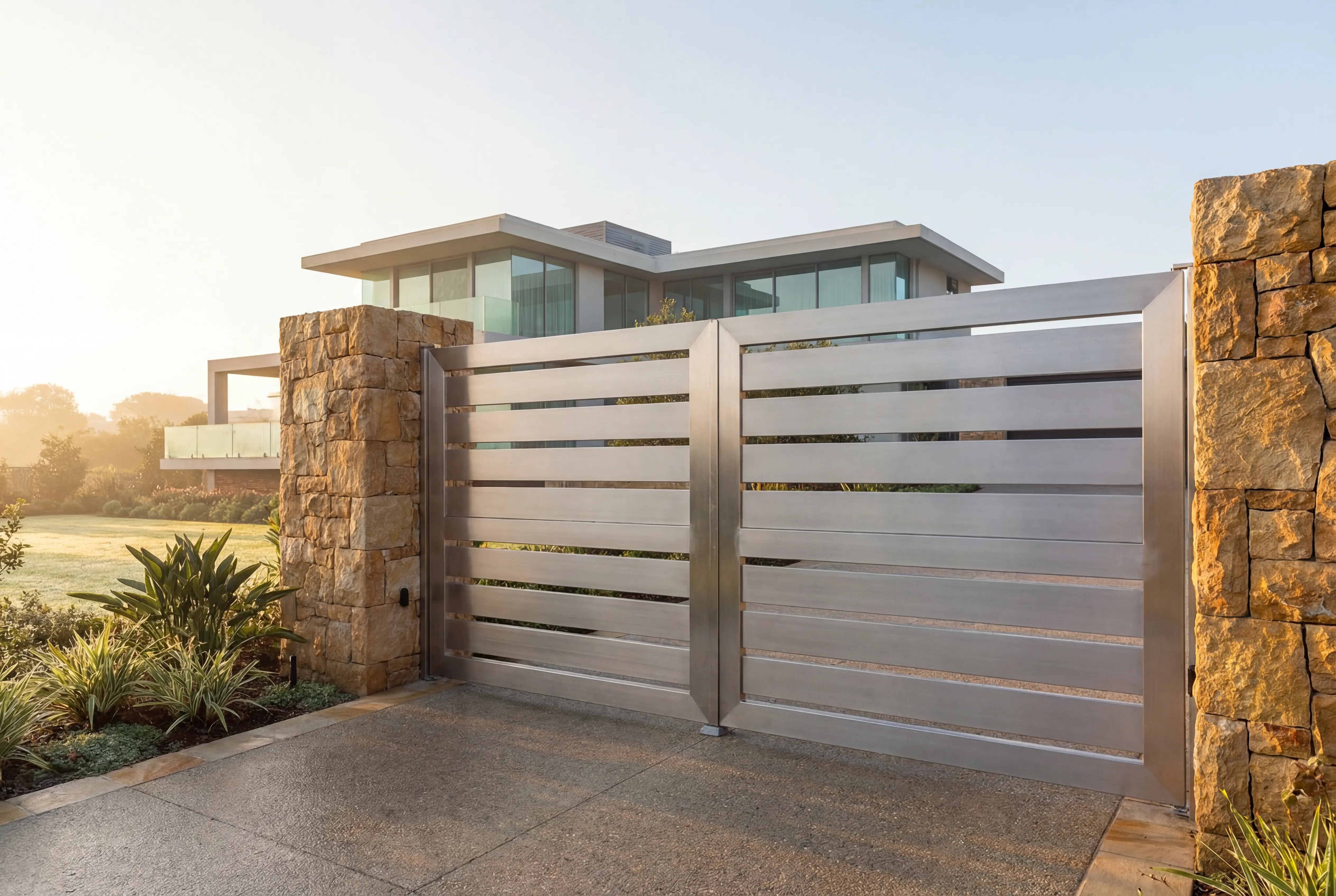 Moderna ulazna kapija — MAL-MONT realizacija